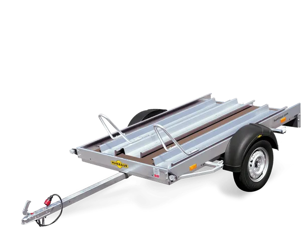 Motorradanhänger inkl. Versicherung - Abmessung: 2m x 1,13m (B/L) bis zu 3 Motorräder gebremst - 1000 kg