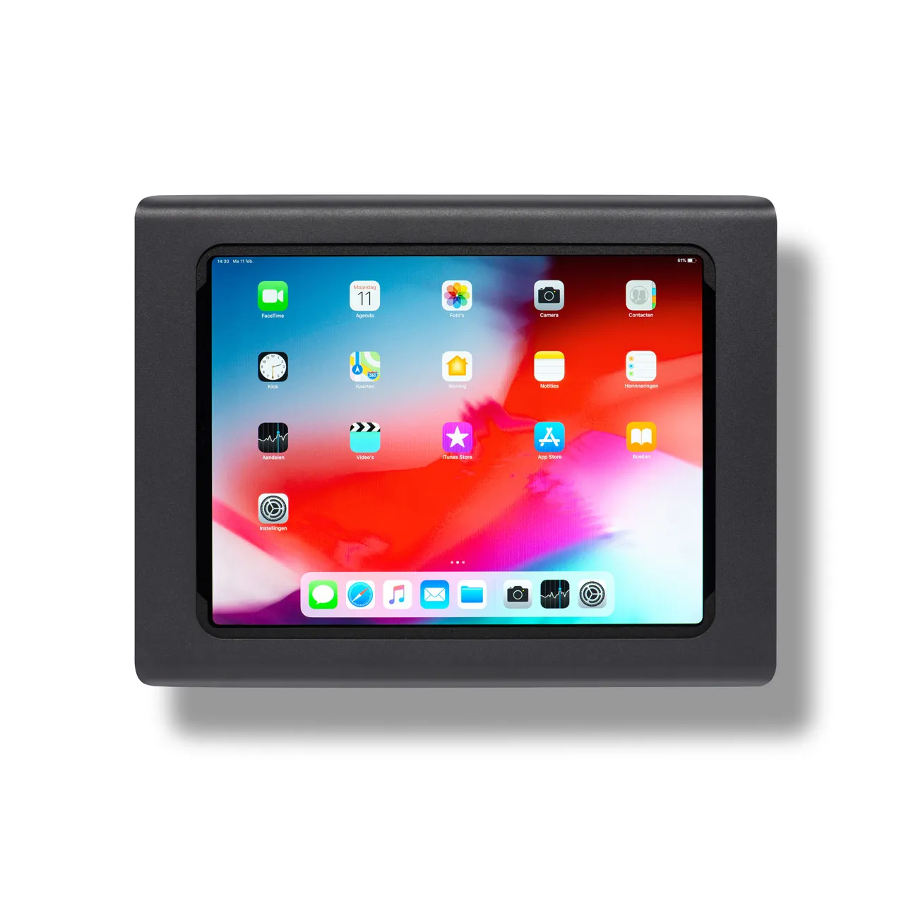 Tabdoq wandhouder voor iPad Pro 12.9-inch - zwart