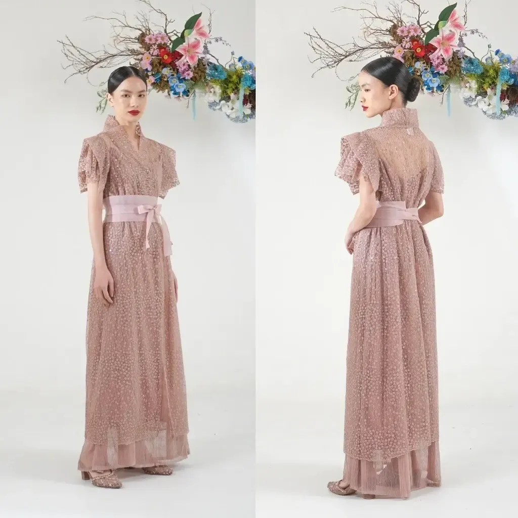 RD-0342 - Embara - Naoki Dress in Light Rose