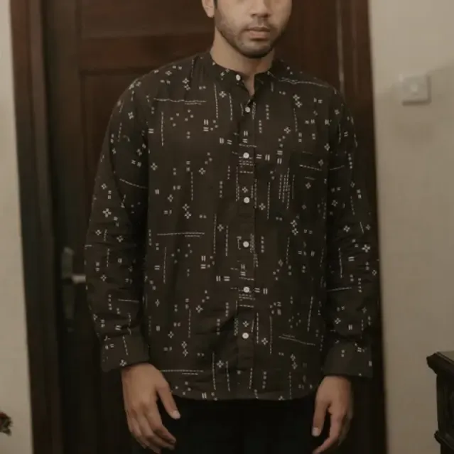 RM-0007 - Ragambentala - Riung Kemeja Batik Selaras Cokelat