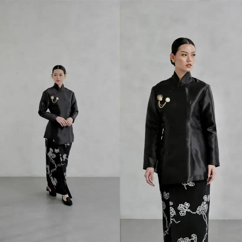 RD-0564 - Embara - Btari Janggan Top in Black
