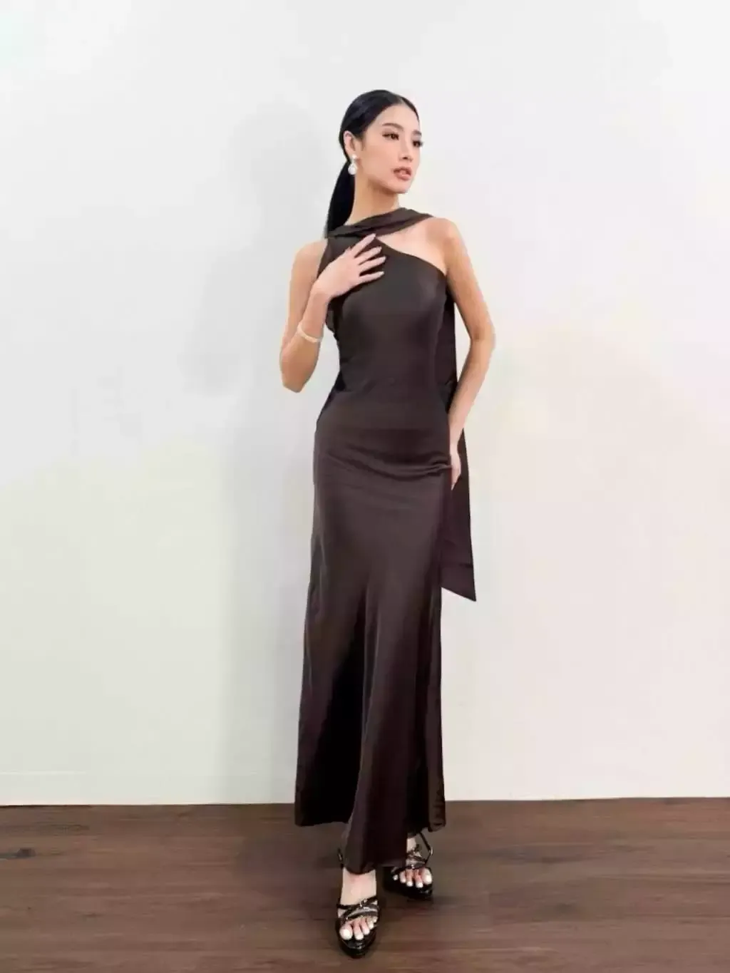 RD-0327 - With Love The Brand - Kate Dress in Dark Brown