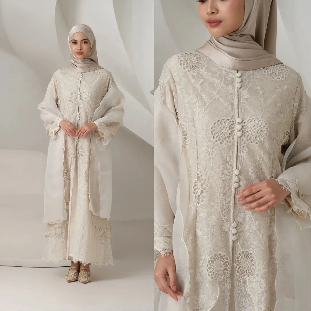 RD-0430 - Embara - Arunika Dress in Nude