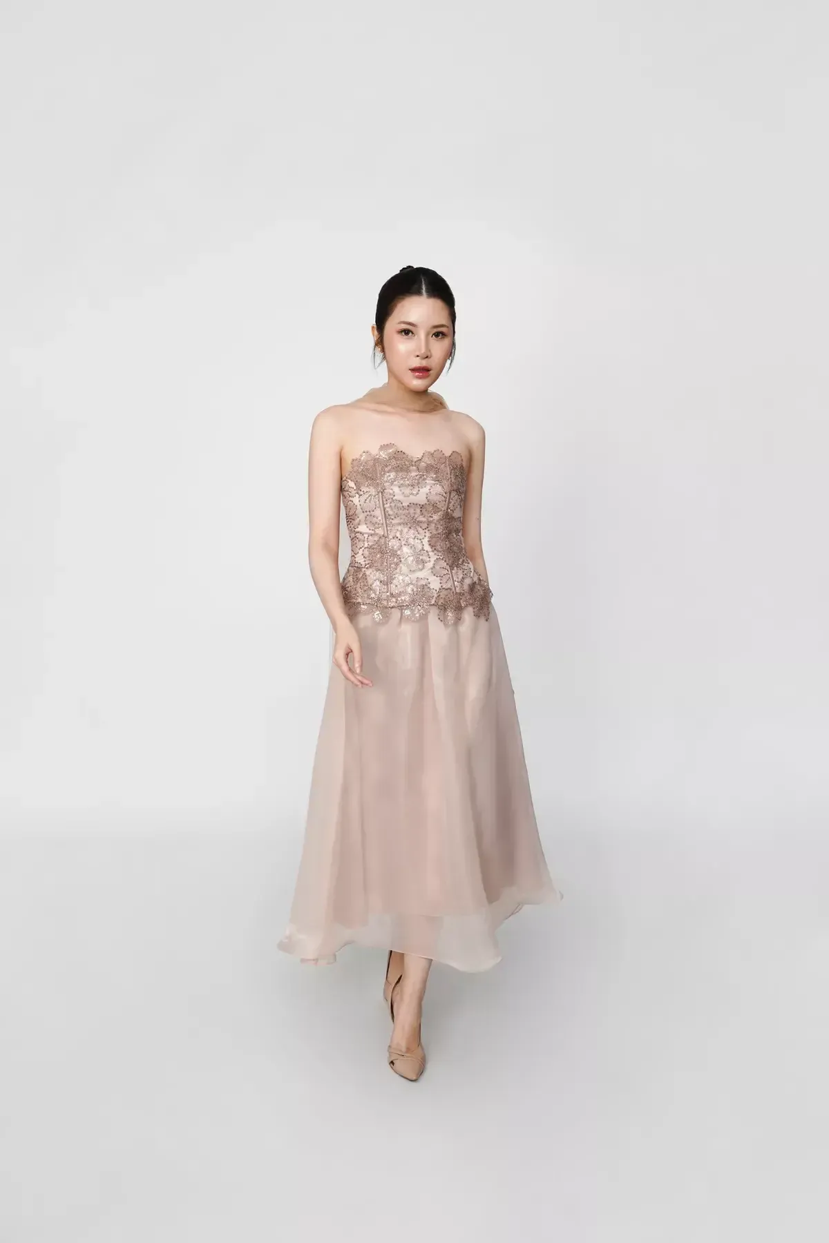 RD-0375 - Cara Woman - Winslet Top with Calaya Skirt