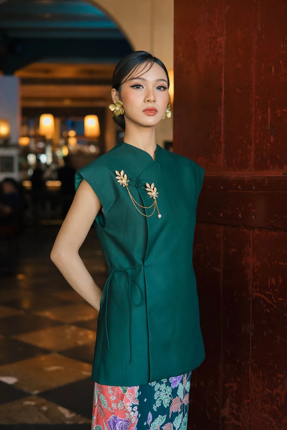 RD-0277 - SISSAE - Kartini Top in Cemara