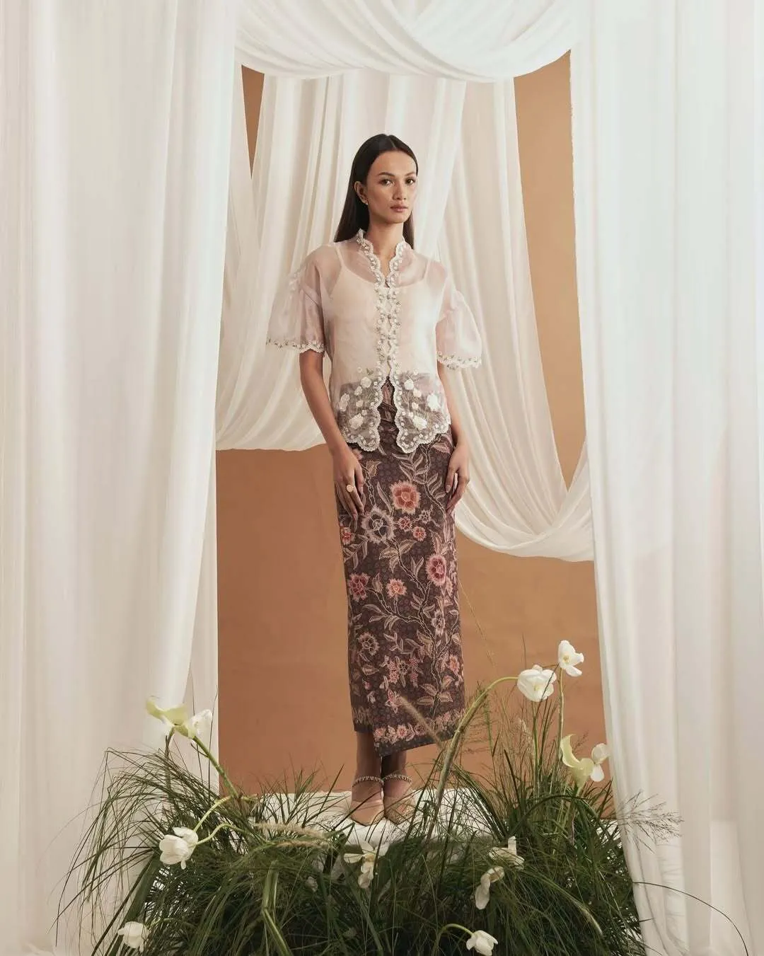 RD-0431 - Dewi Roam - Kinan Set with batik skirt