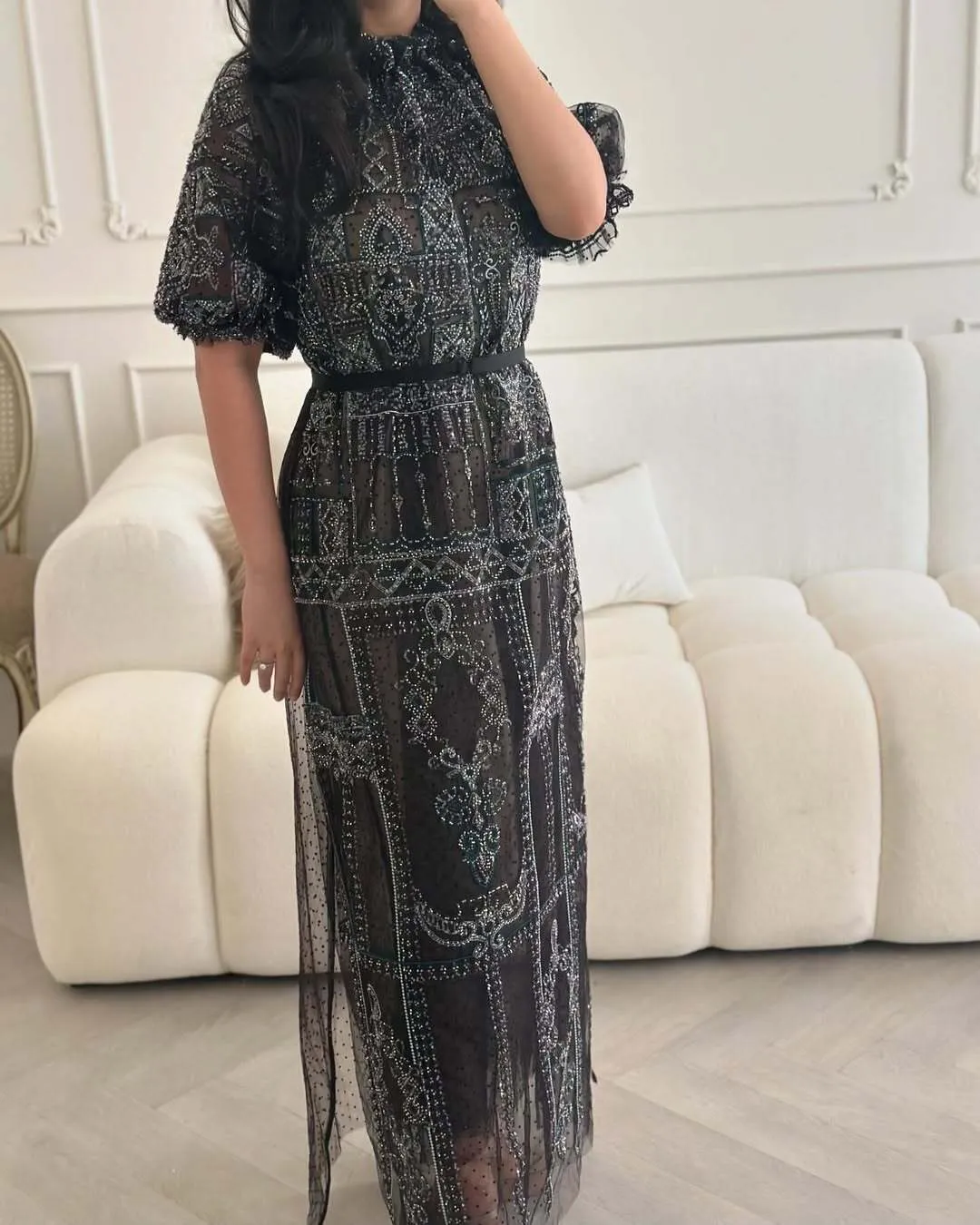 RD-0229 - Touch Up Atelier - Daniyah Dress in Black