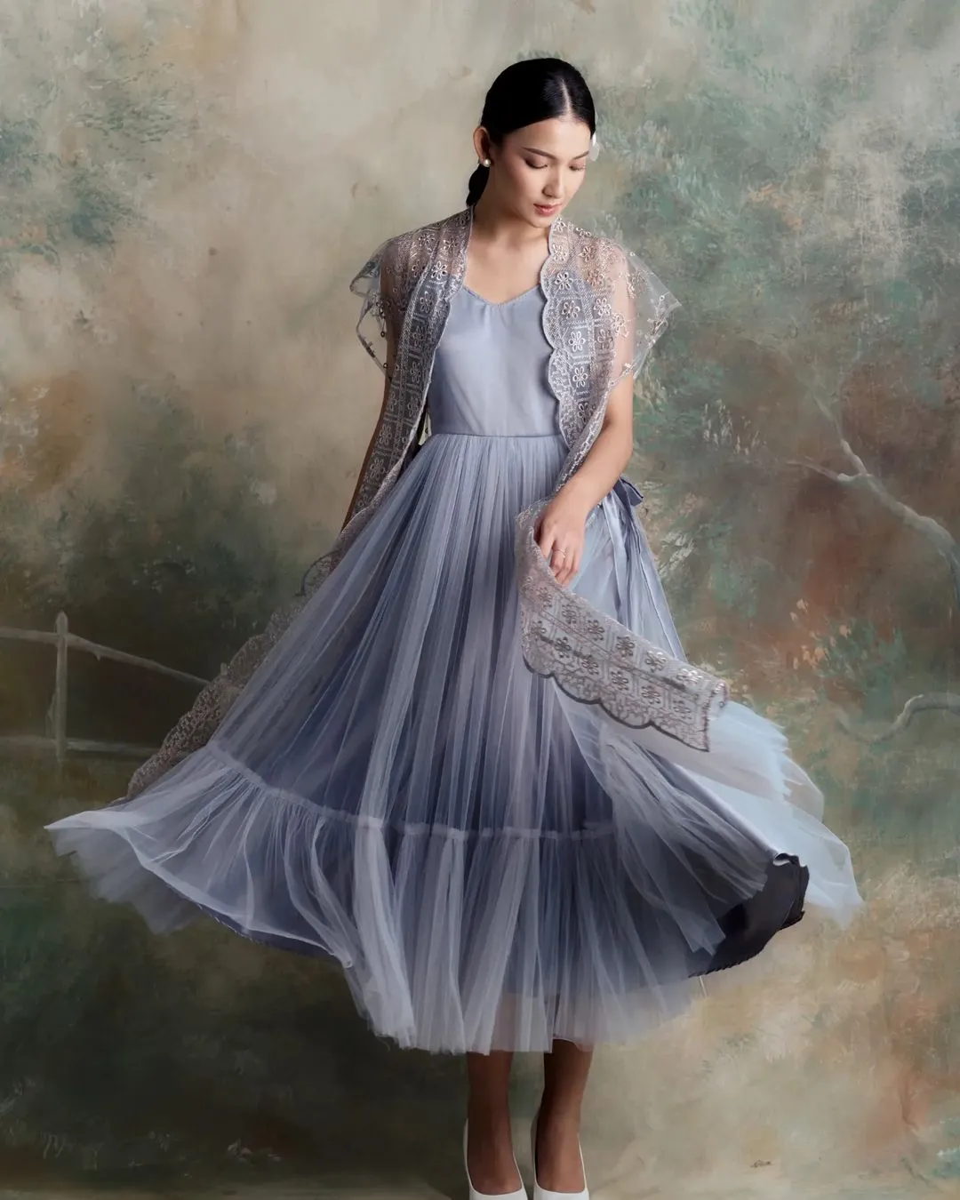 RD-0016 - Dewi Roam Signature - Kamboja in Blue