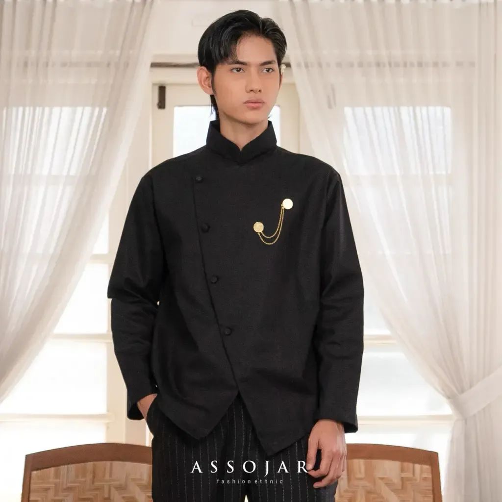 RM-0012 - Assojar - Sanjang Beskap Hitam size L