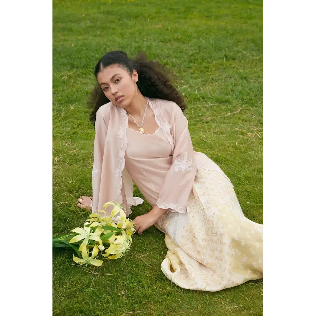 RD-0225 - Kartinis Label - Nirmala top in Peach Blush