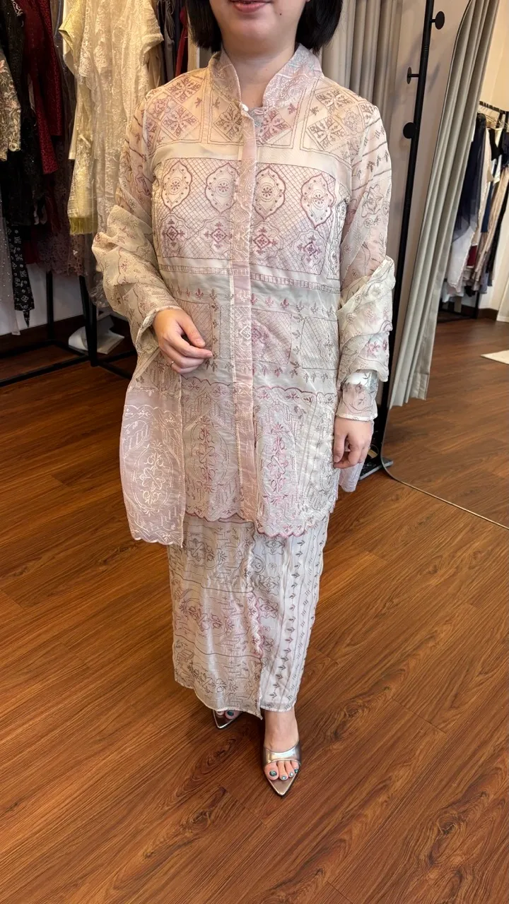 RD-0297 - Soft Bloom Kebaya Series in Nude