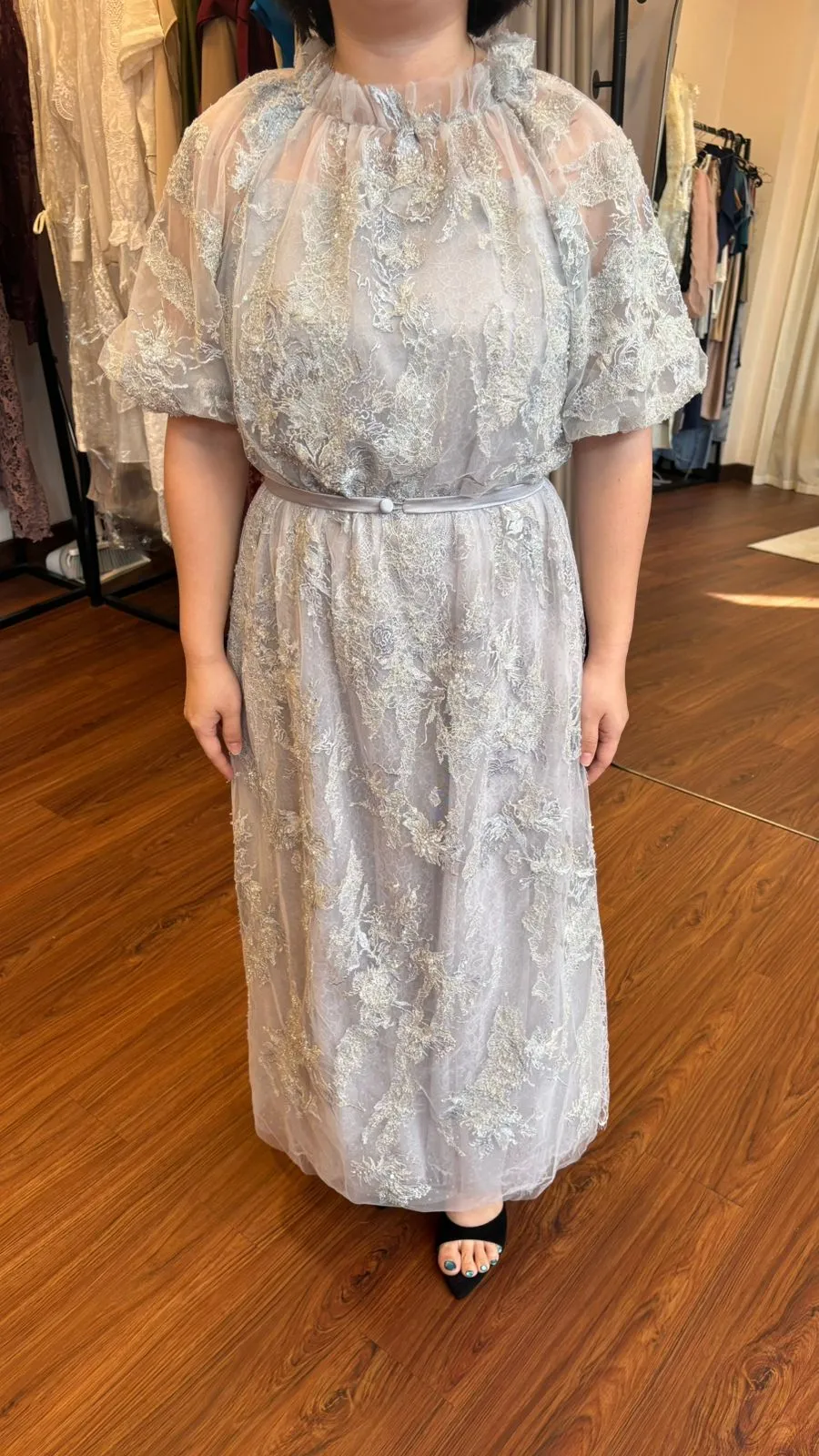 RD-0333 - Touch Up Atelier - Daniyah Dress in Silver