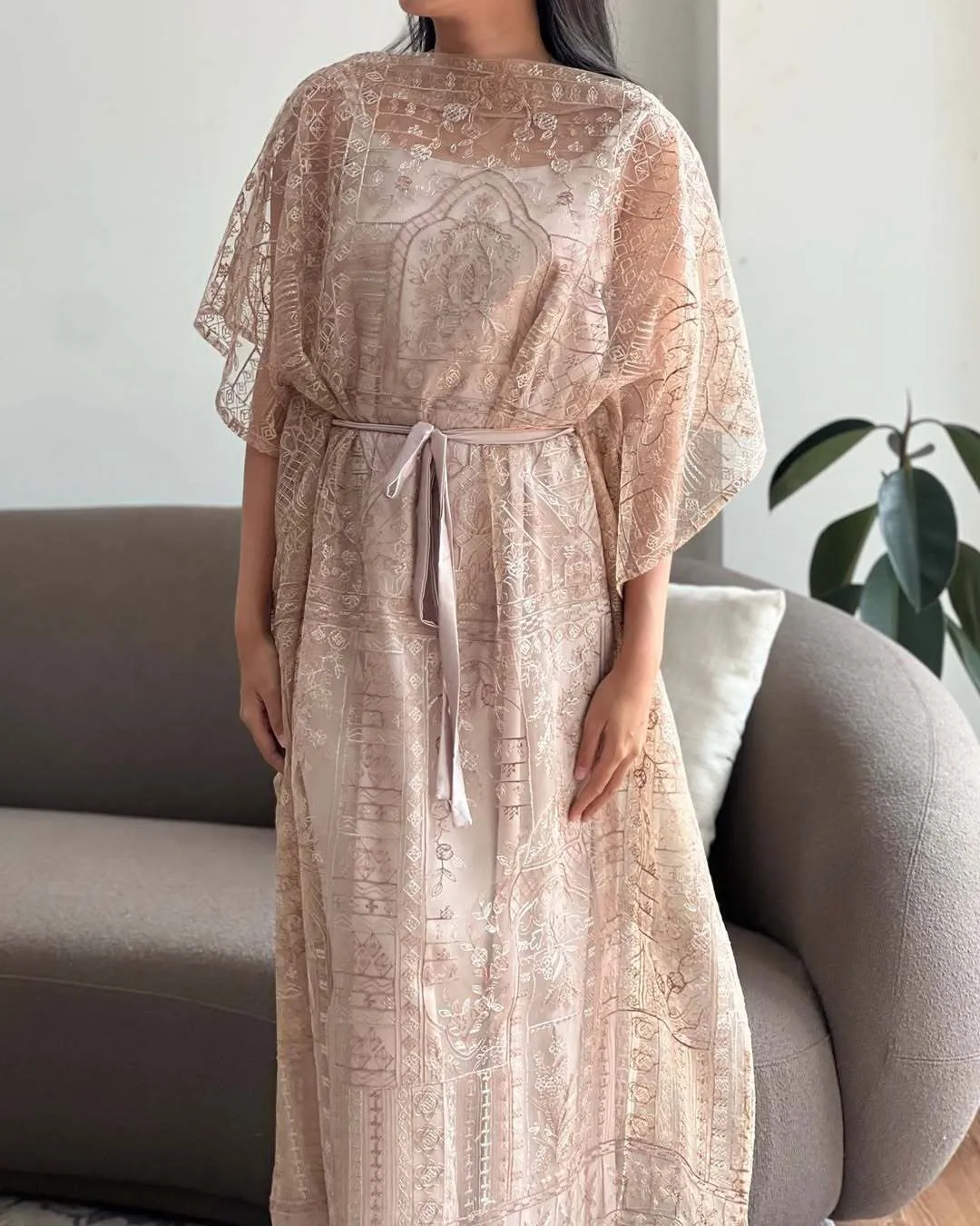 RD-0451 - Aluna - Milla Dress in Nude