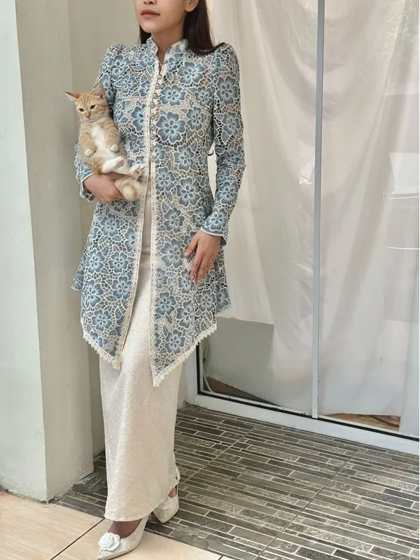 RD-0165 - ToolKiss - Cinday Kurung in Blue