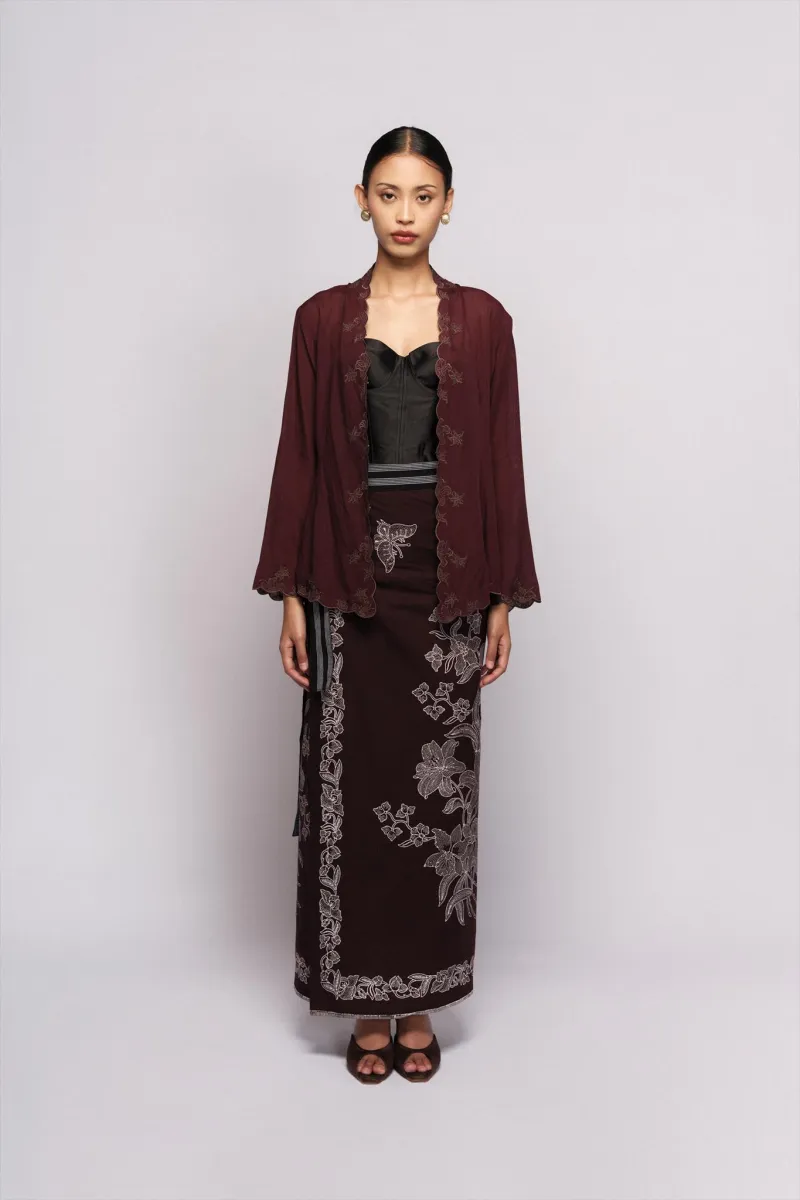 RD-0590 - Senja Studio - Temaram Embroidery Kebaya