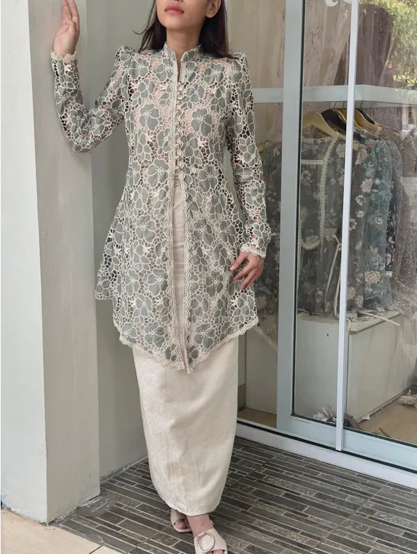 RD-0087 - ToolKiss - Cinday Kurung in Sage