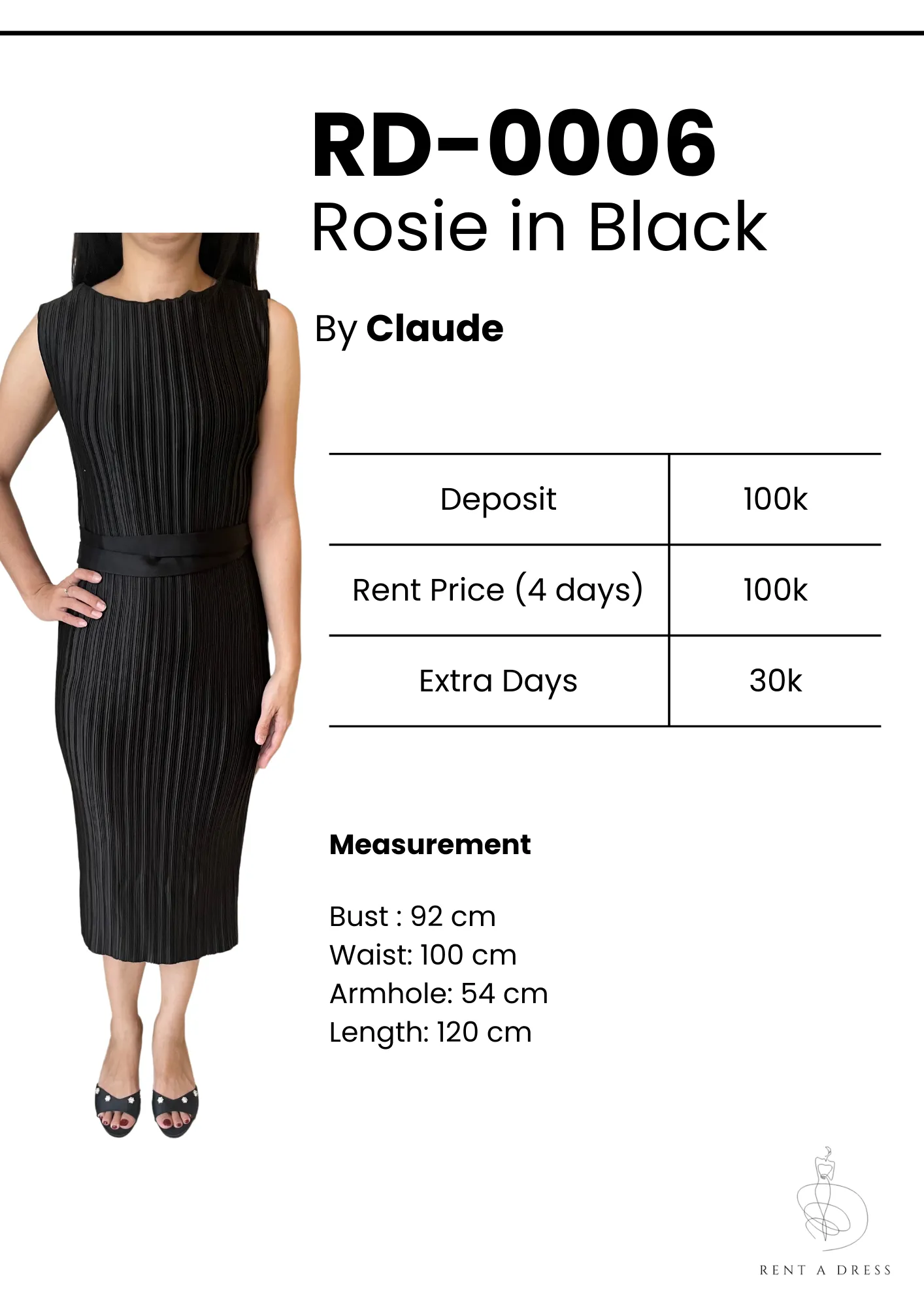 RD-0006 - Claude - Rosie in Black