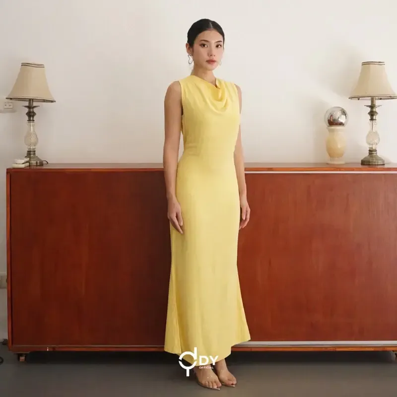 RD-0289 - DY Official - Arla Dress in Butter Yellow