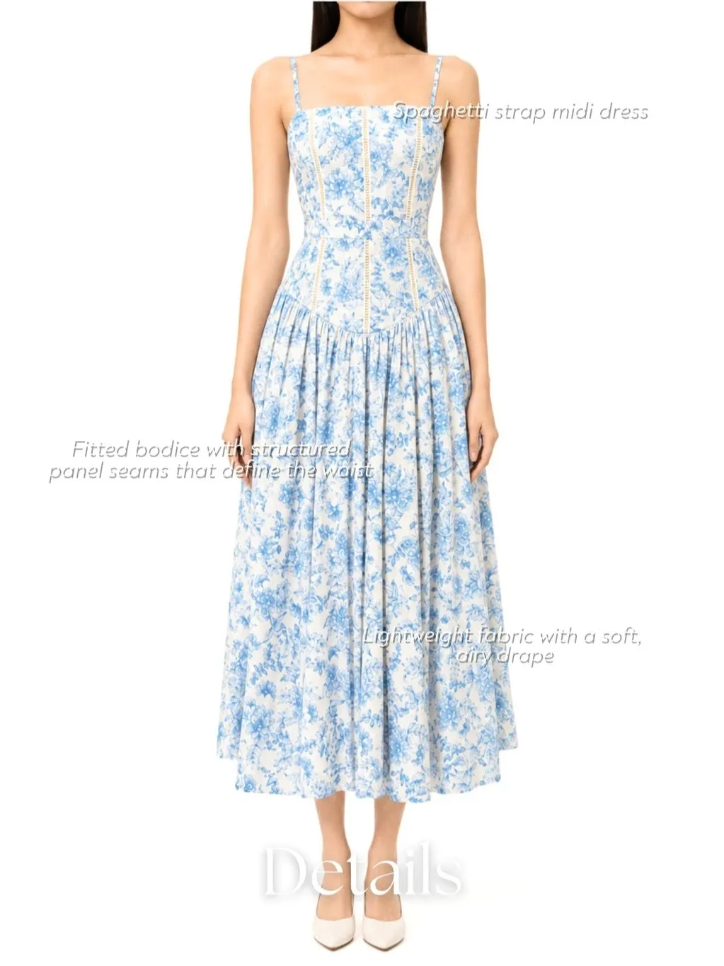 RD-0596 - With Love The Brand -  Vivienne Midi Dress 