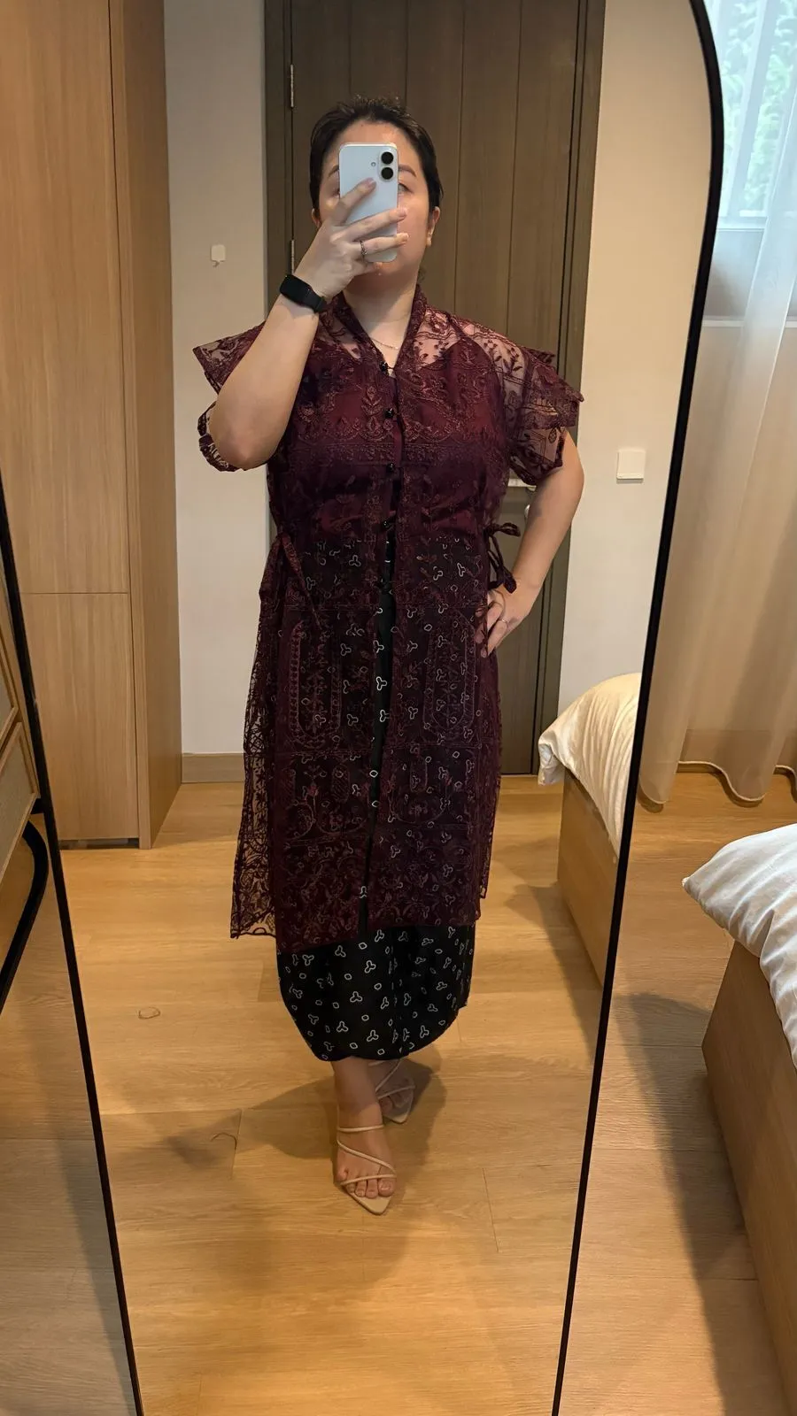 RD-0191 - Assojar - Kinasih Top in Burgundy