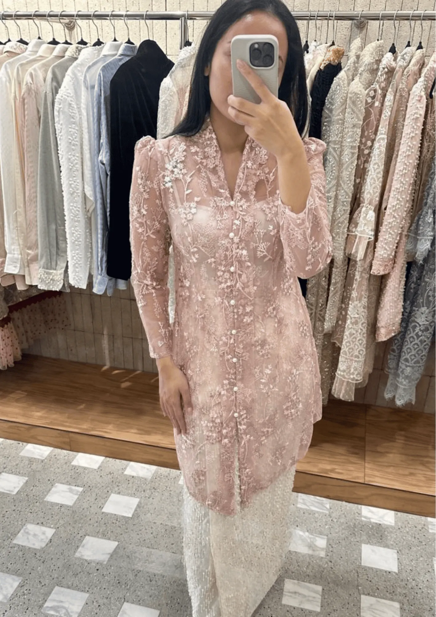 RD-0414 - Seliyane - Kebaya Melayu in Pink