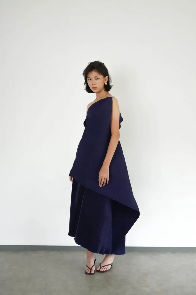 RD-0094 - Pafon - Gema Dress in Navy