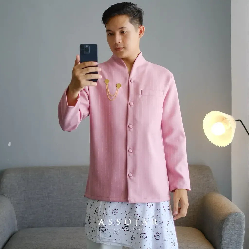 RM-0014 - Assojar - Panggah Beskap Pink size L
