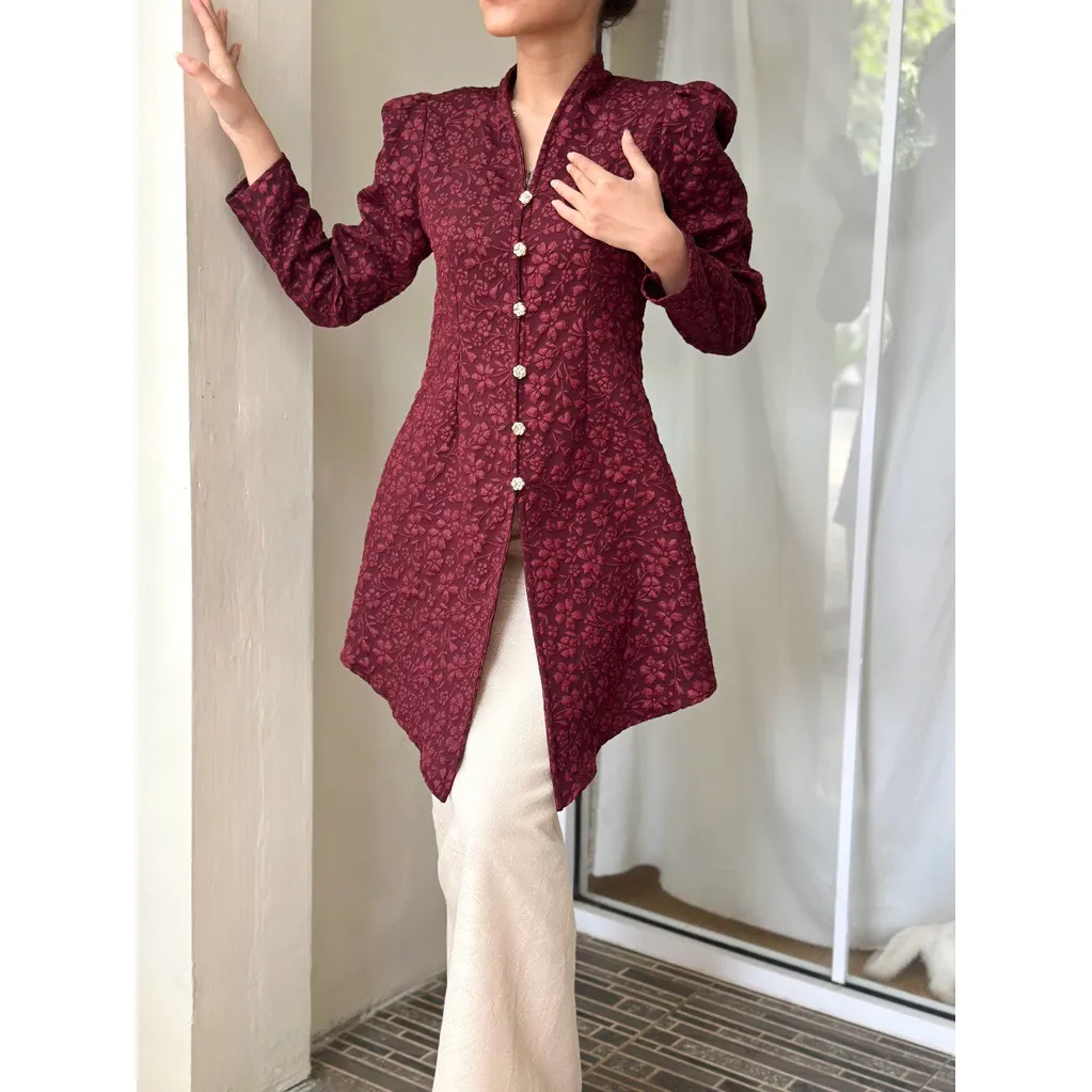 RD-0308 - Toolkiss - Cinday Kurung in Maroon