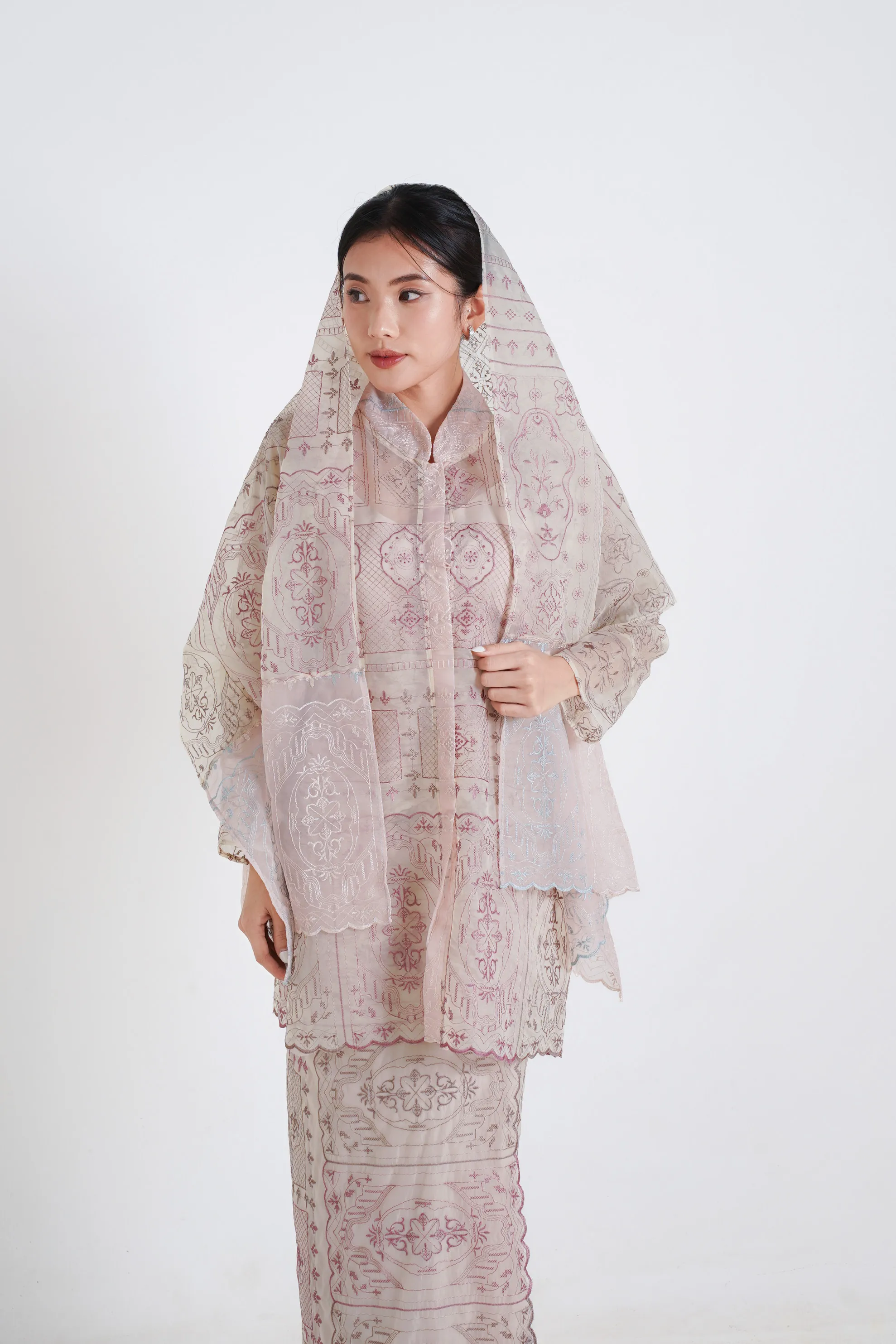 RD-0297 - Soft Bloom Kebaya Series in Nude
