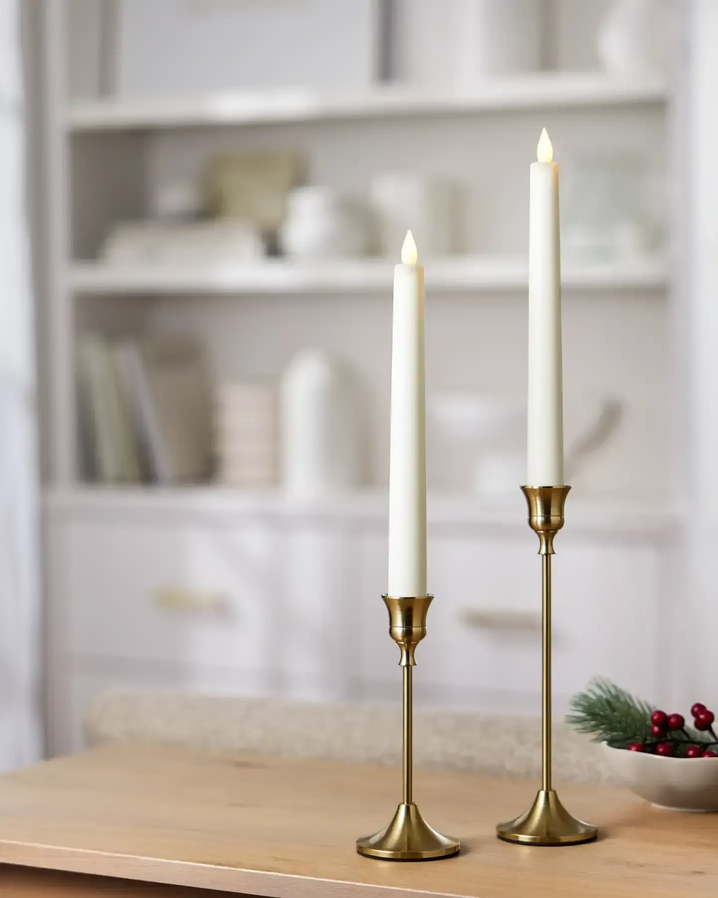 LED Taper Candle no Holder