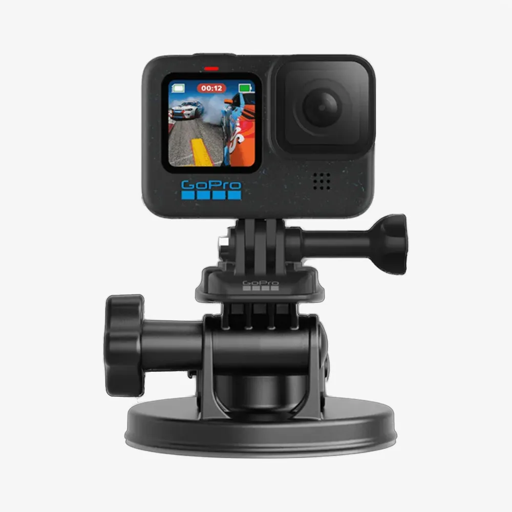 Laikiklis ant stiklo GoPro kamerai