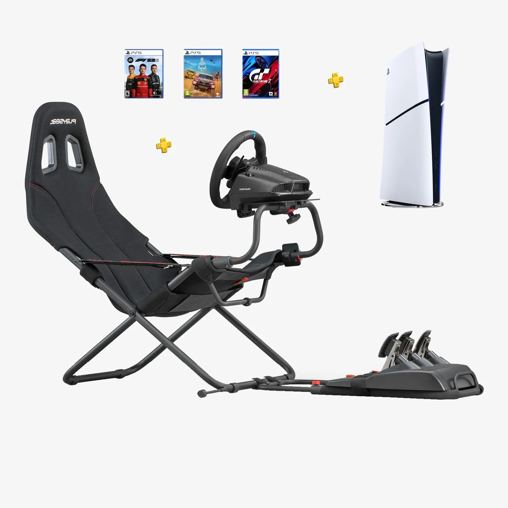 Racing simuliatorius + PlayStation 5