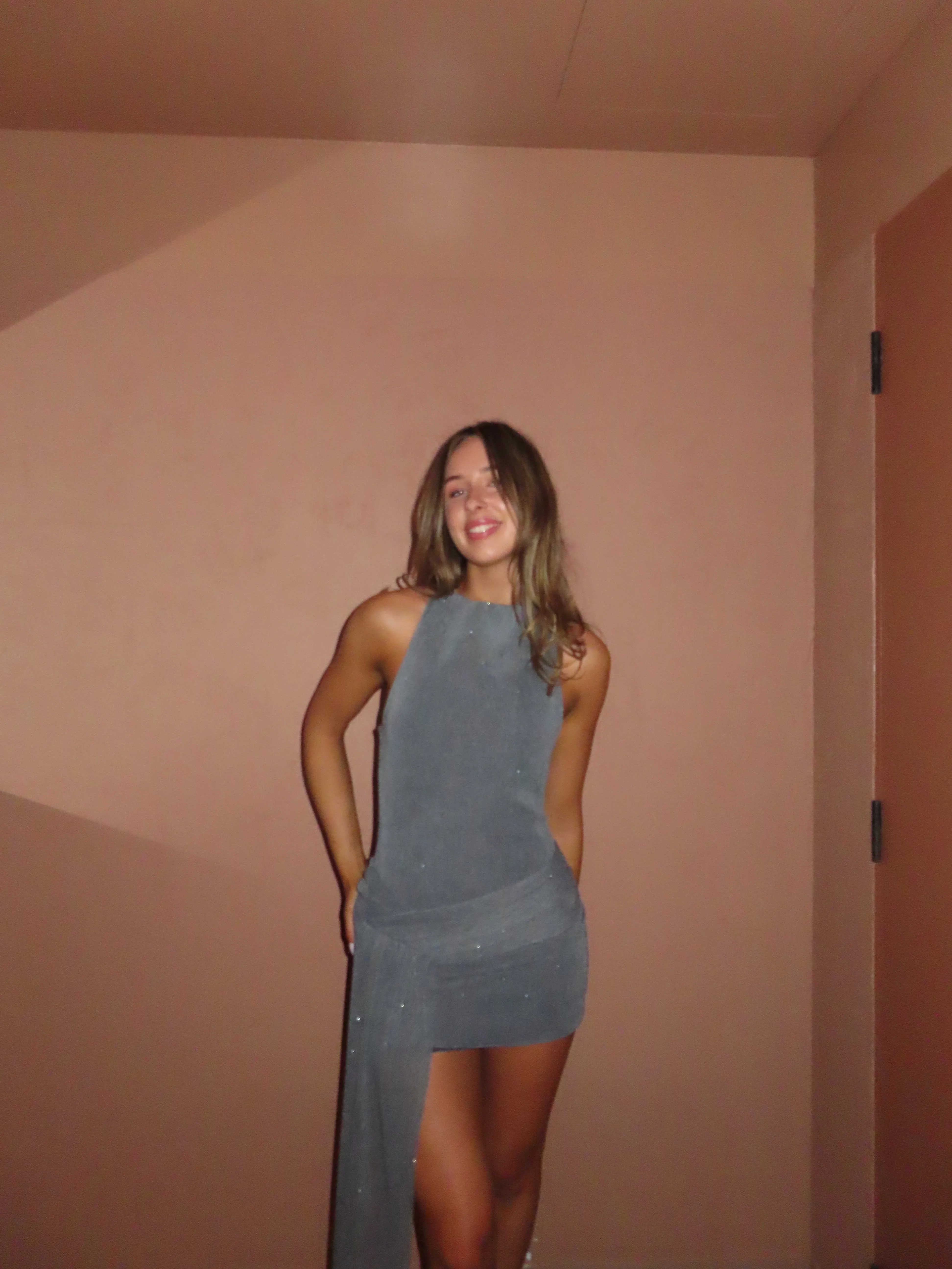 Astra Drape Mini Dress