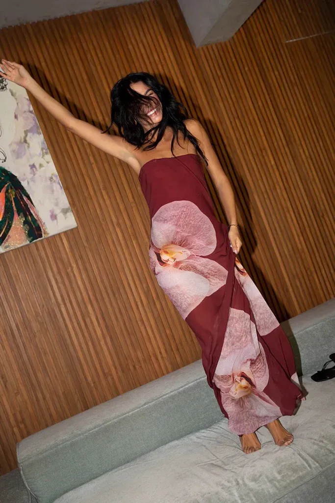 Alessia Maxi Dress Orchid