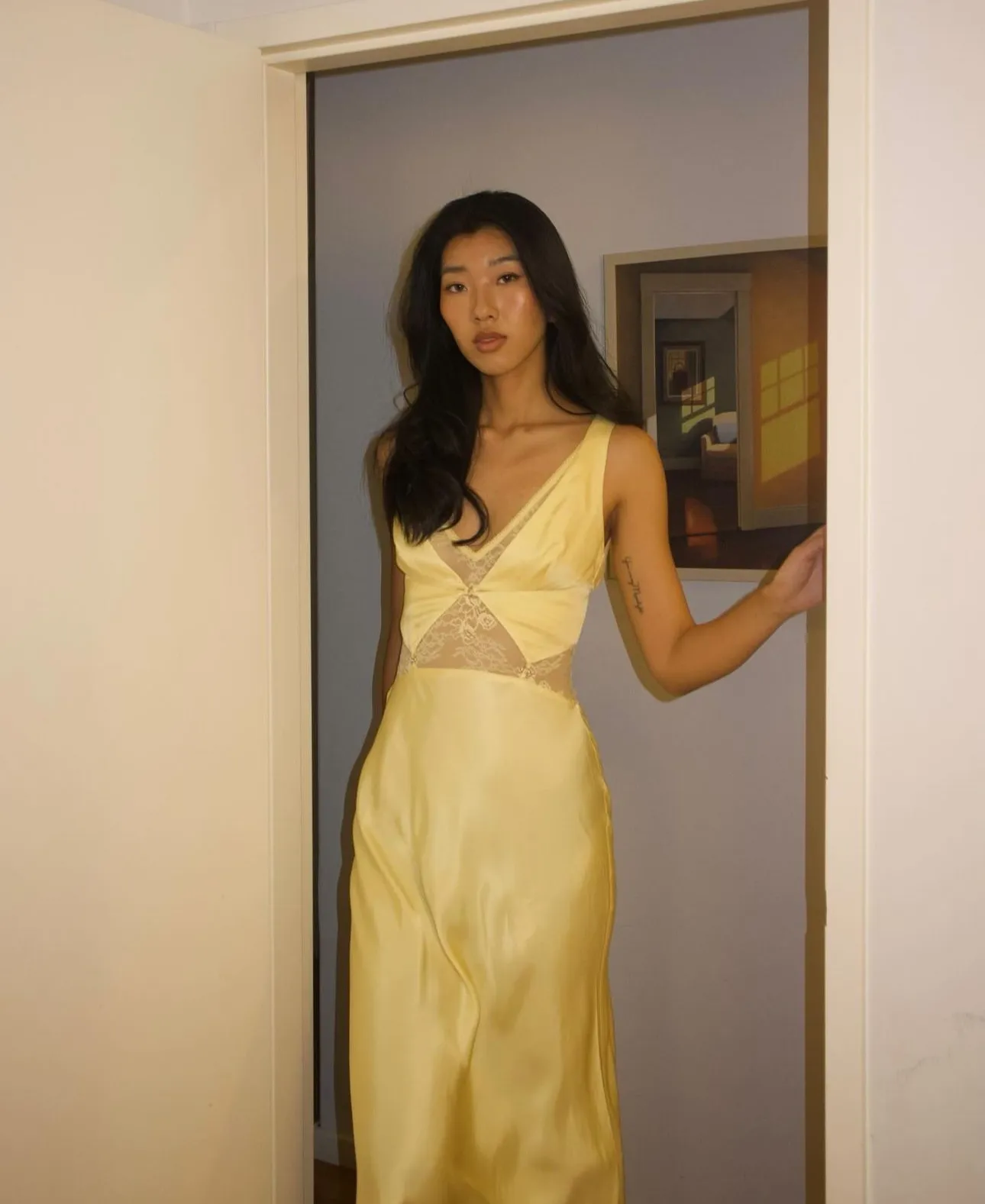 Juliette V-Neck Maxi Butter