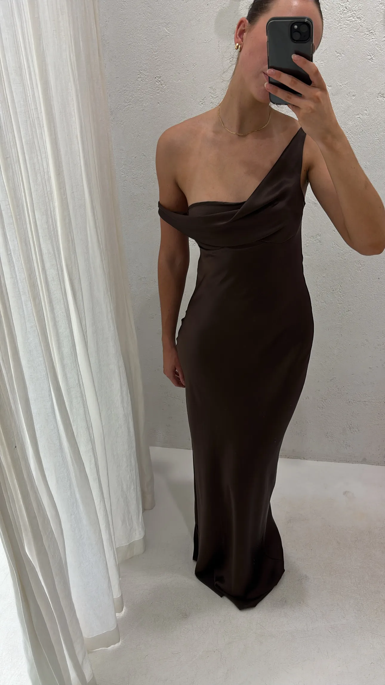 Monika Gown in Espresso