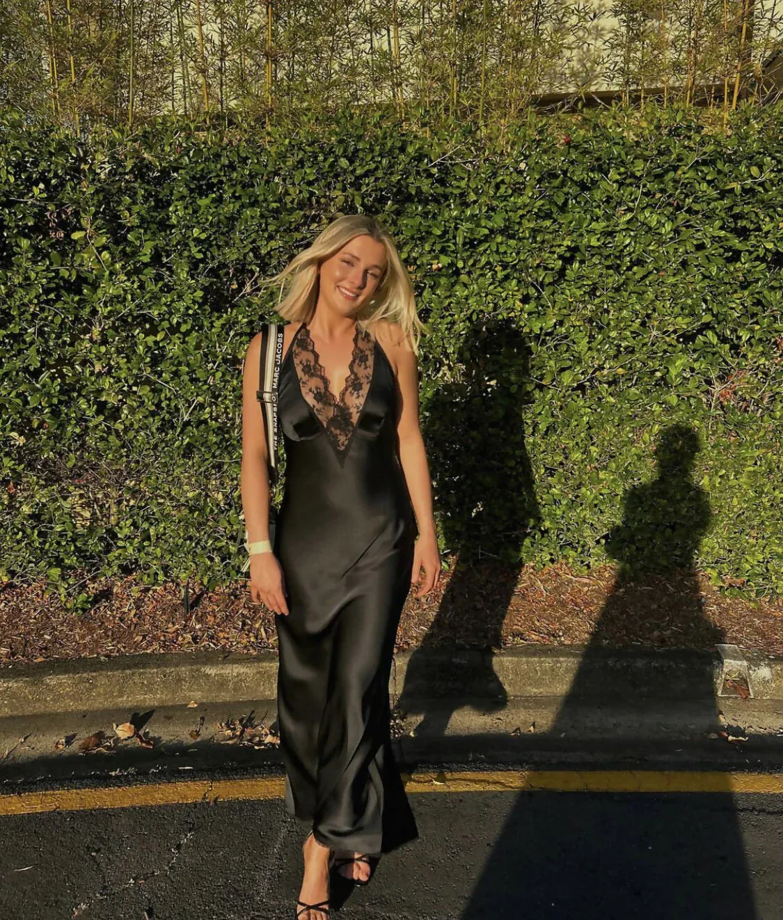 Aries halter gown black