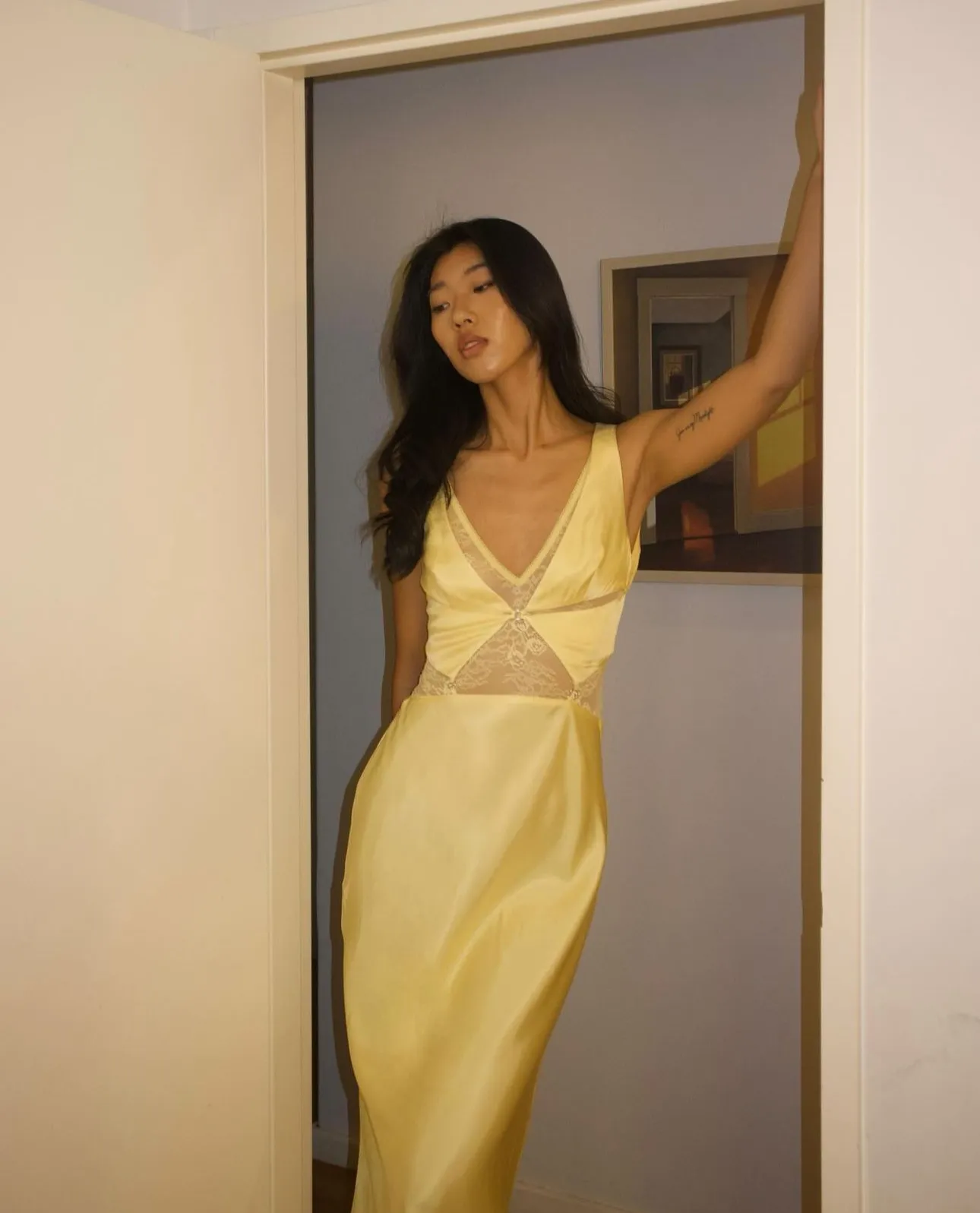 Juliette V-Neck Maxi Butter