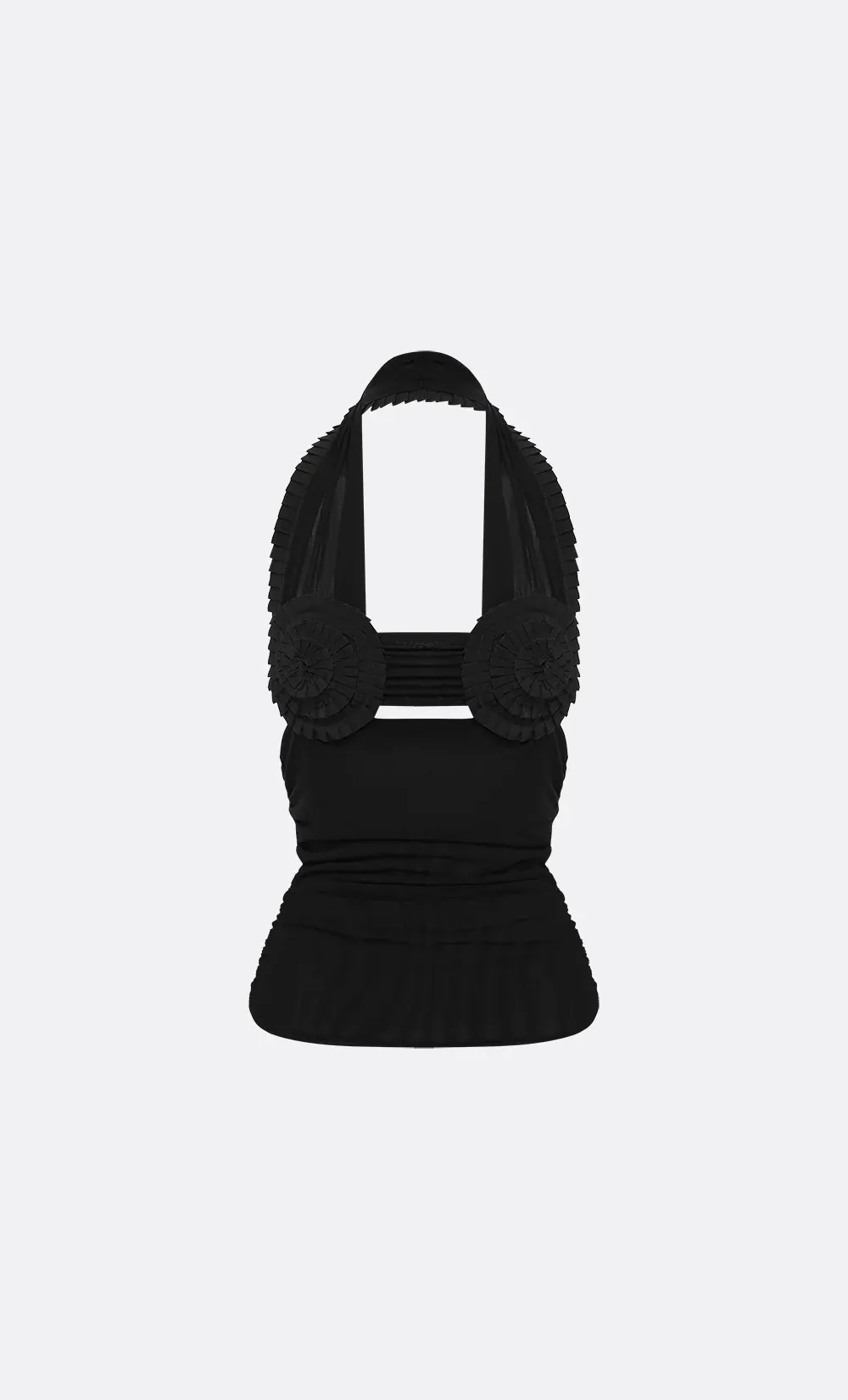 Dante Spiral Top in Black