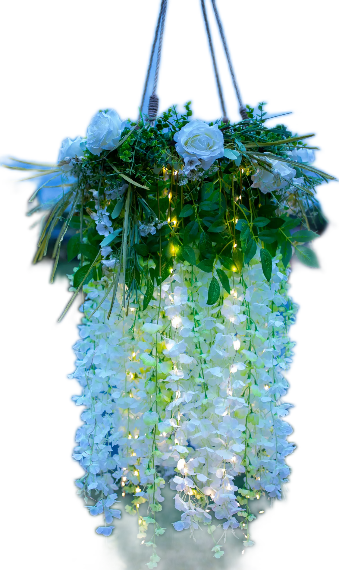 hanging flowers Chandelier