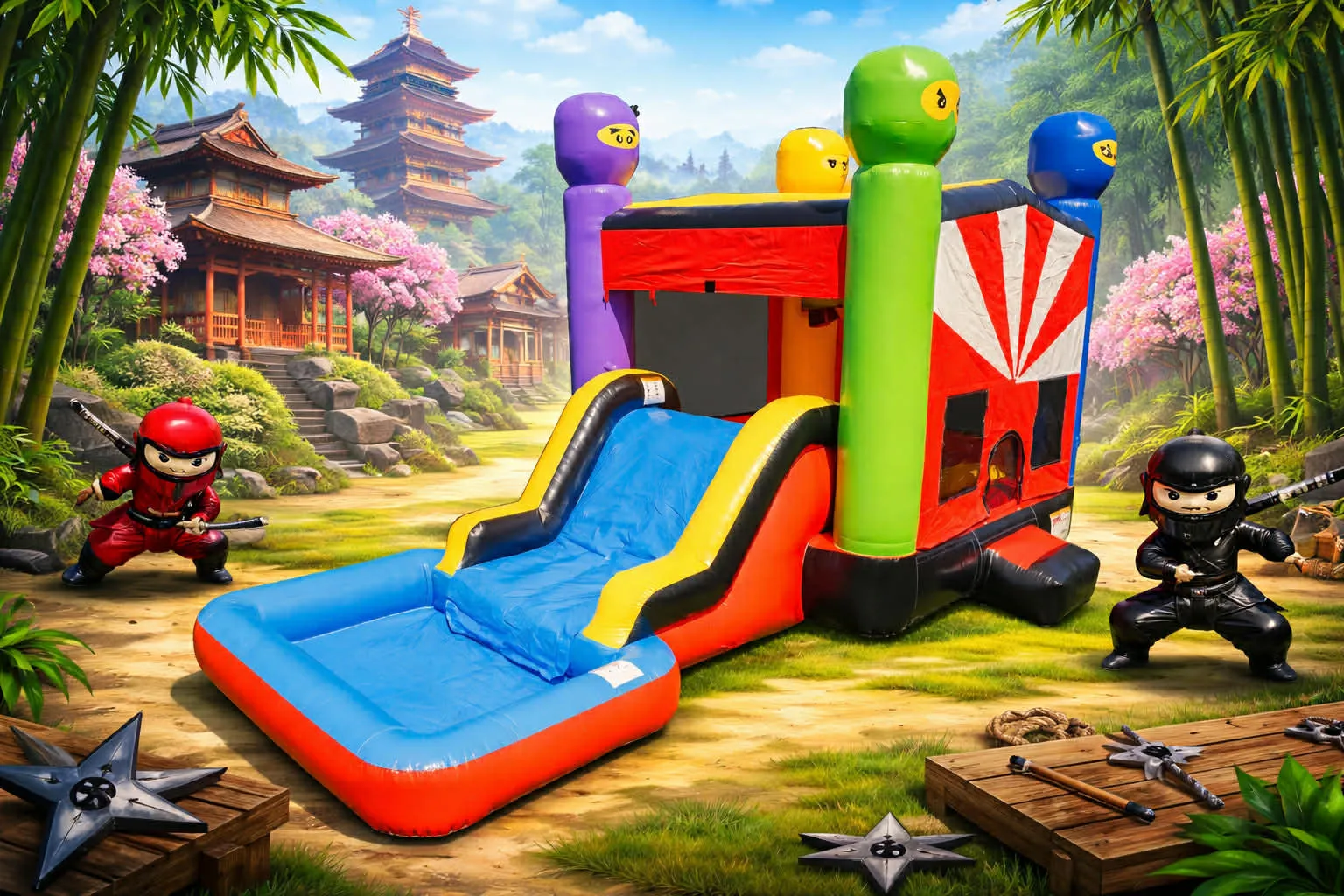 Ninja Bounce House 