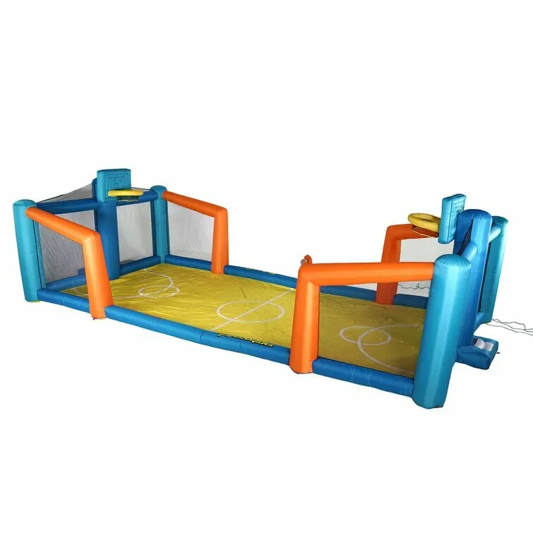 Inflatable basketball game