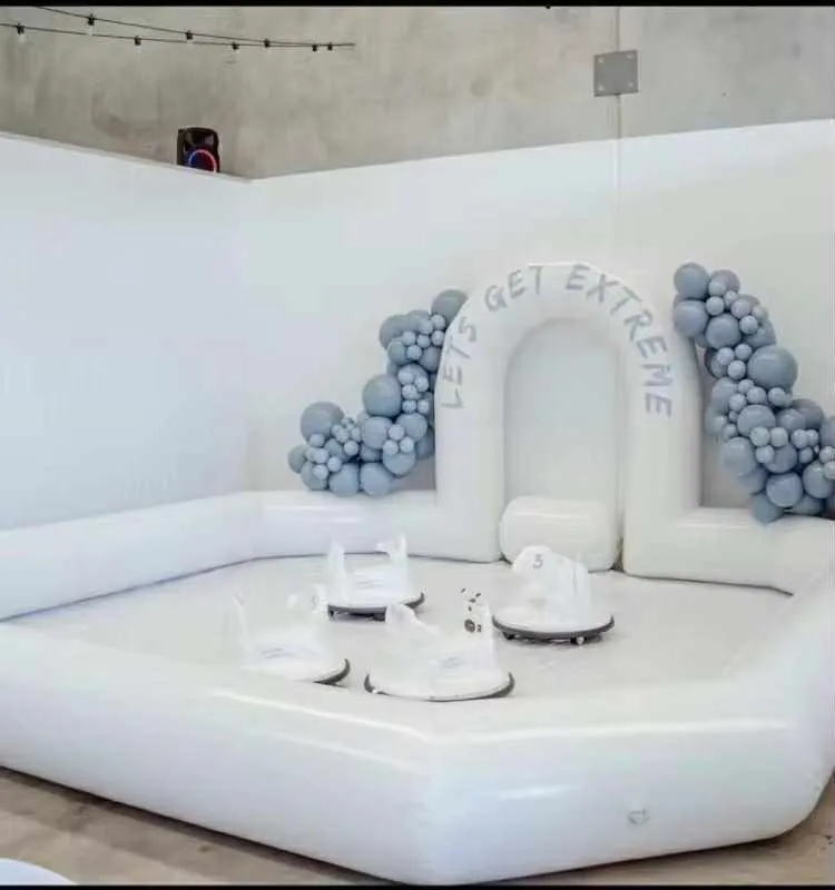 Bumper Cars with Inflatable Arena – 4-Car Set