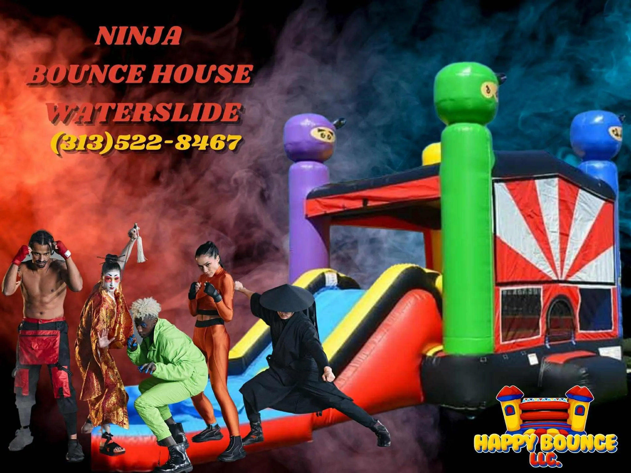 Ninja Bounce House 