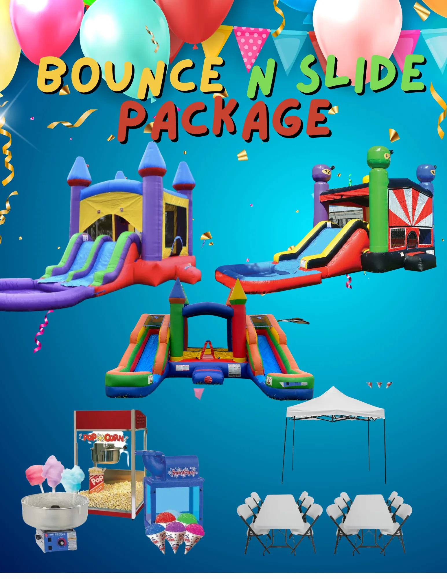 Bounce N Slide Package