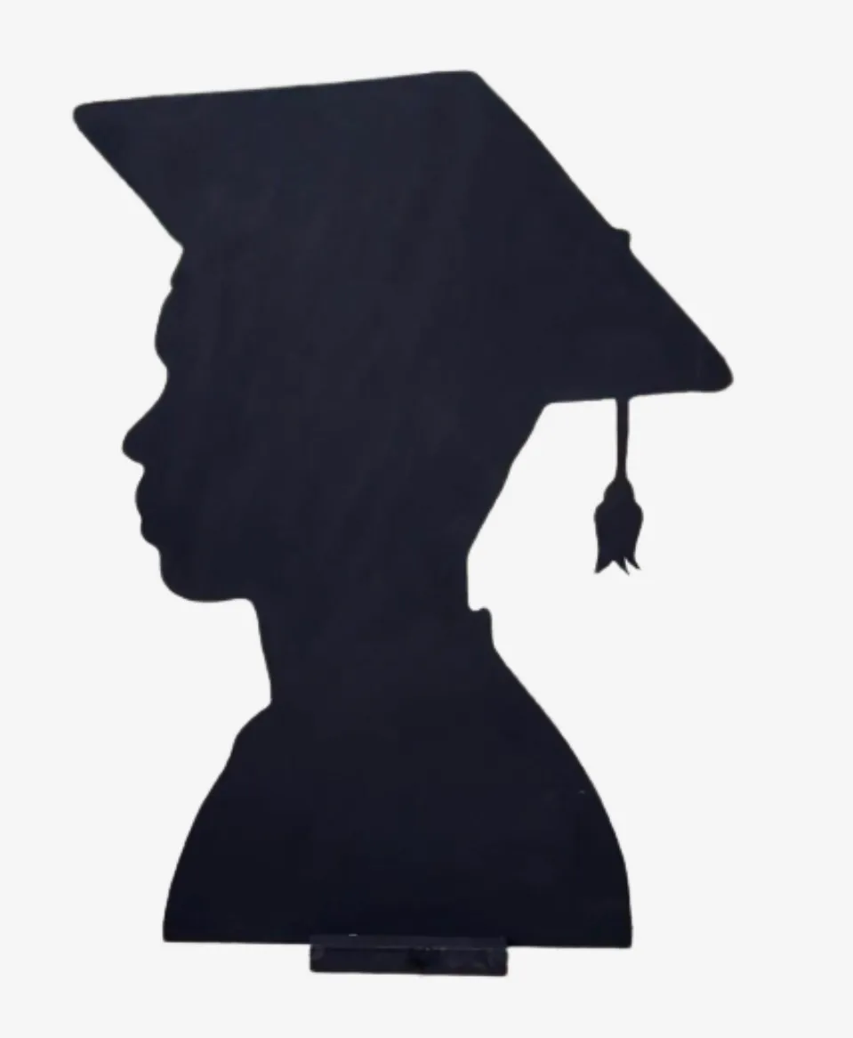 Prop - Wooden Silhouette - Graduation Boy