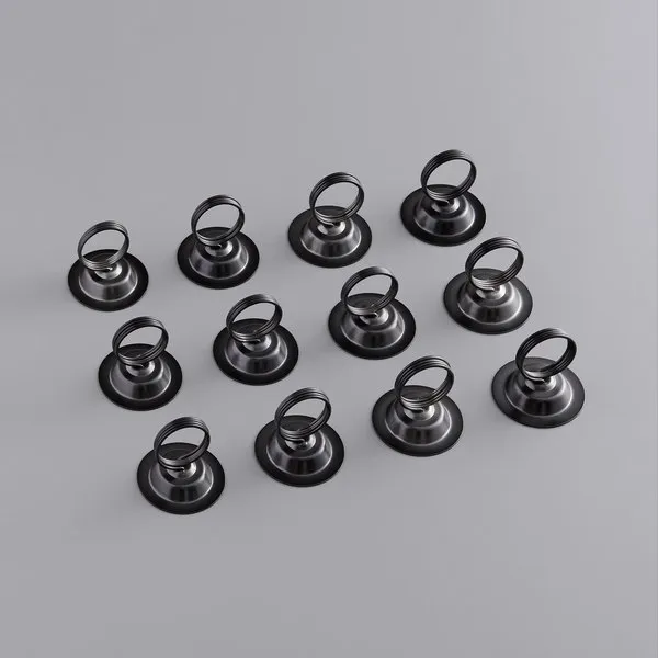 Table Number Display Stand - Black