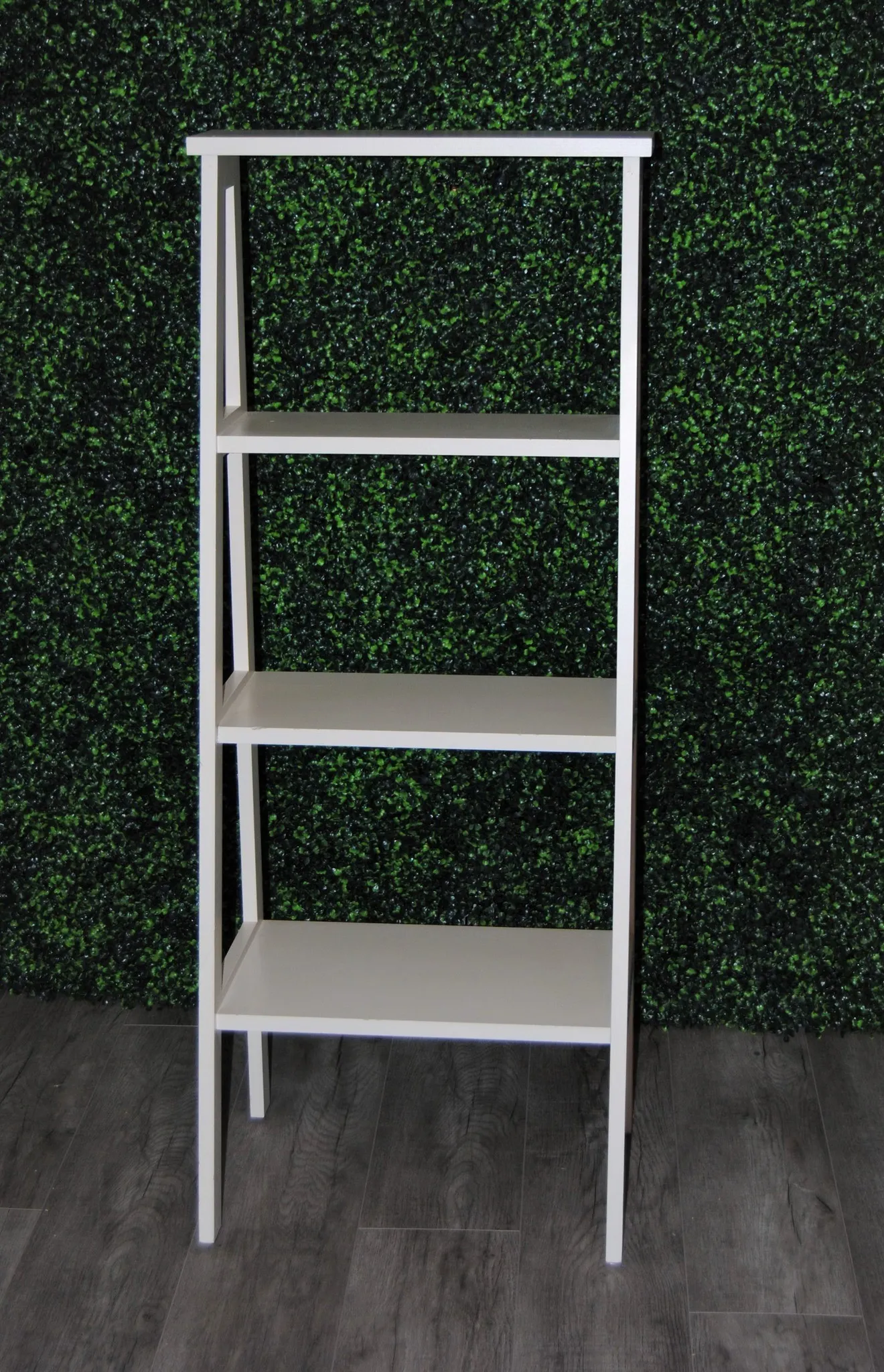 Shelf - White Wooden Display Shelf