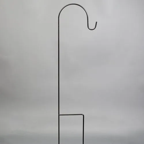 36" Black Shepherd Hook