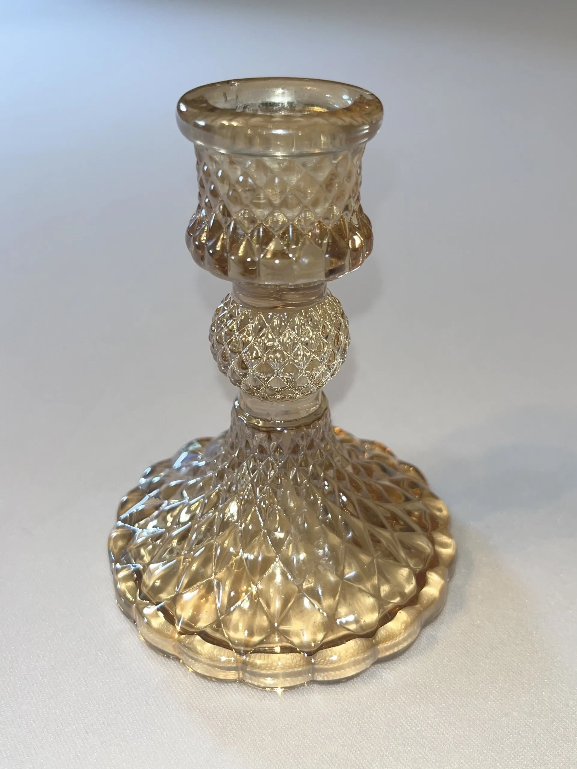 Taper Candlestick Holder - Champagne Gold
